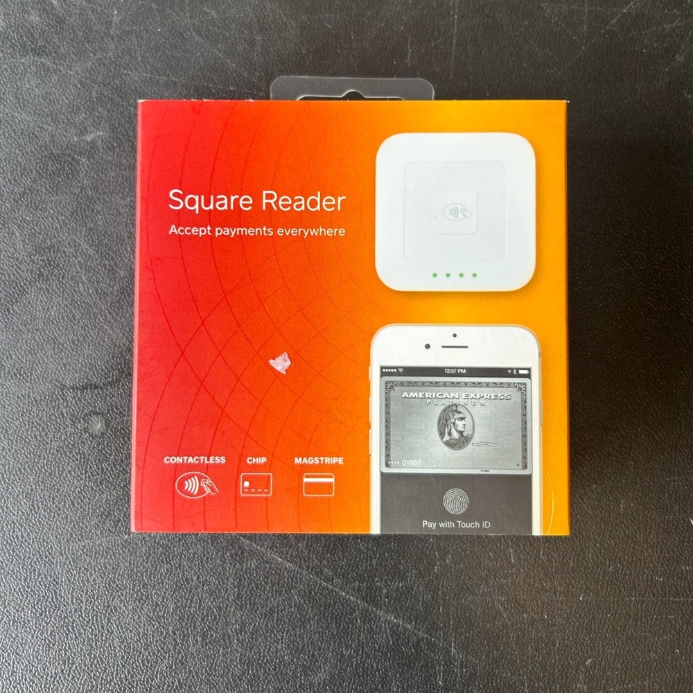 Square Reader Contactless Chip and Magstripe A-SKU-0113-01 White New Box